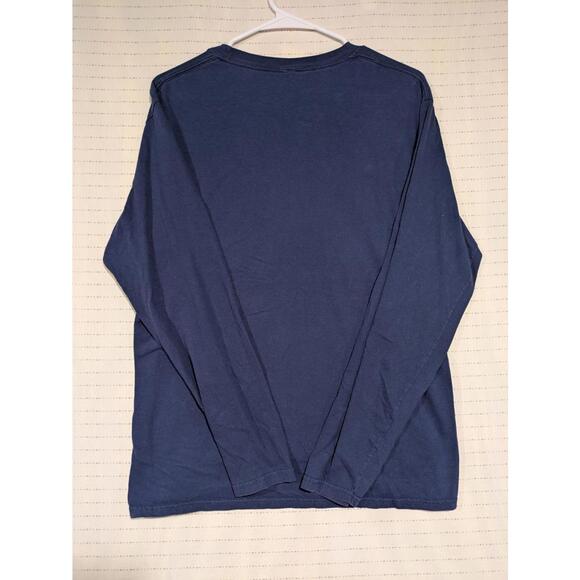 New England Patriots Tom Brady 201 NFL Career Wins Long Sleeve Shirt Mens Medium - Picture 8 of 8